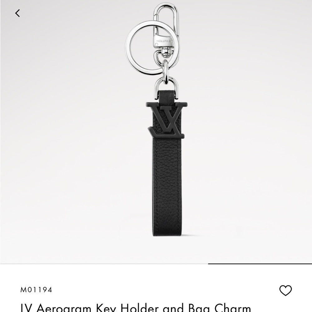 LV Aerogram Key Holder and Bag Charm NEW - Picture 2 of 14
